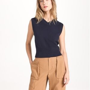 NWT Vince Shrunken Vest